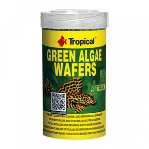 TROPICAL Green Algae Wafers - Mangime per pesci da fondo 250 ml