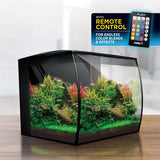 Fluval Flex 2.0 - Acquario di Design Completo 57 Litri con LED RGB+W