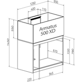 Acquario Marino Armatus XD Aqua Medic - Completo con Mobile Alluminio e Sump