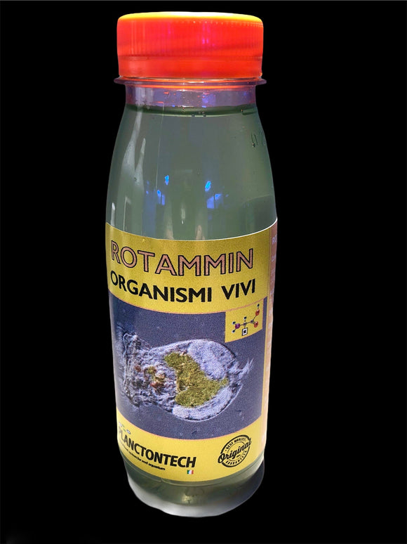 PLANCTONTECH  ROTAMMIN 500 ml - Coltura di Brachionus Plicatilis integrato con aminoacidi