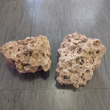 CARIBE SEA Moani Dry Live Rock - Roccia aragonitica ad alta porosità 1 Kg