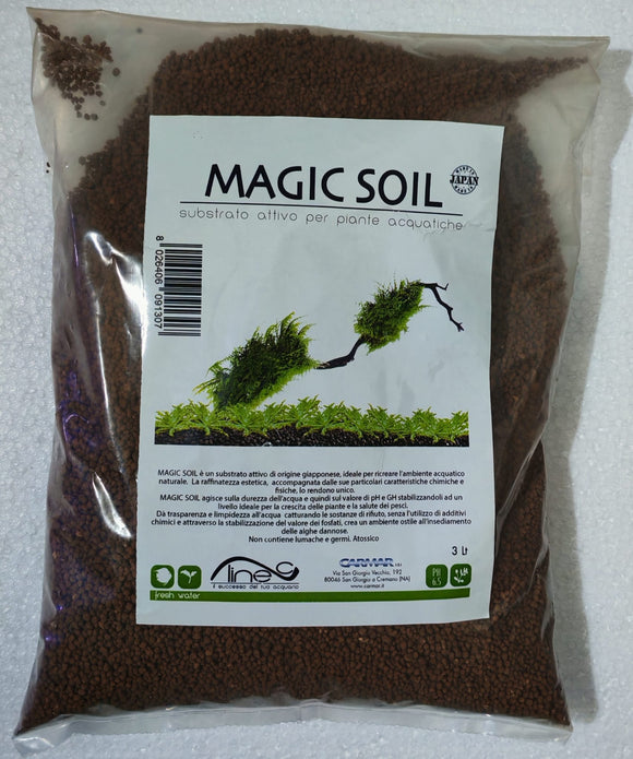 LINE C Magic Soil Nero- Substrato fertilizzato 3 litri