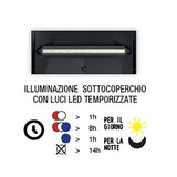 BLU BIOS Sirius 31 – Acquario 30 Litri Completo con Illuminazione LED Alba e Tramonto