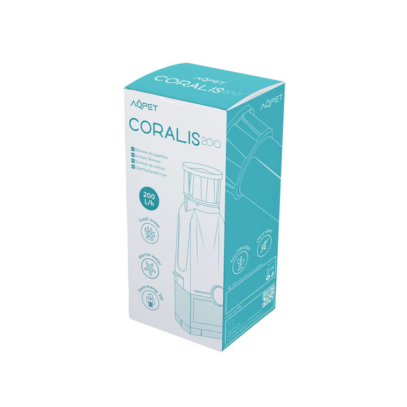 AQ PET Coralis 200 - Skimmer di superficie - Filtri interni