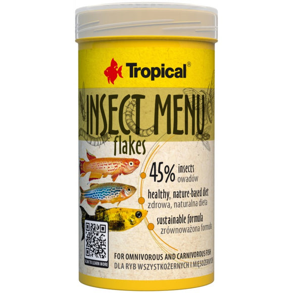 TROPICAL Insect Menù Flakes 50gr