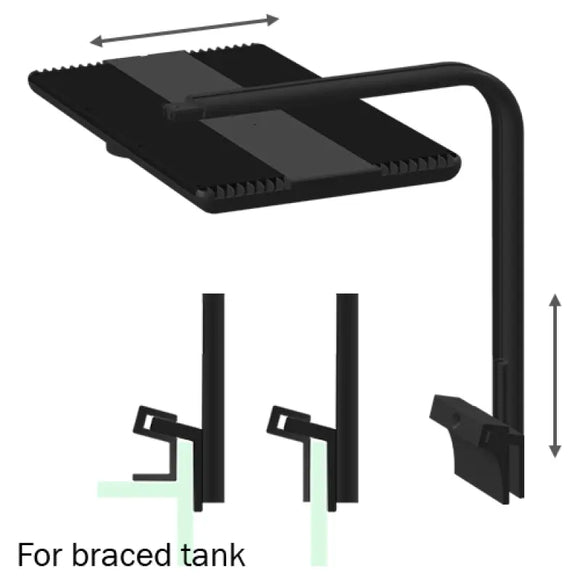 HM - Core X 170W - Staffa di sostegno - ILLUMINAZIONE LED