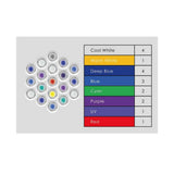 HM Electronics Cetus 2 LED Marine - Plafoniera Professionale per Reef 84W