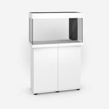 Acquario completo accessoriato JUWEL Rio LED su stand bianco elegante