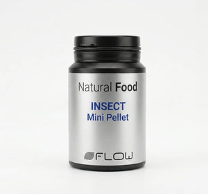 FLOW Natural Food INSECT Mini Pellet – Mangime Naturale a Base di Insetti per Pesci Tropicali (50gr)