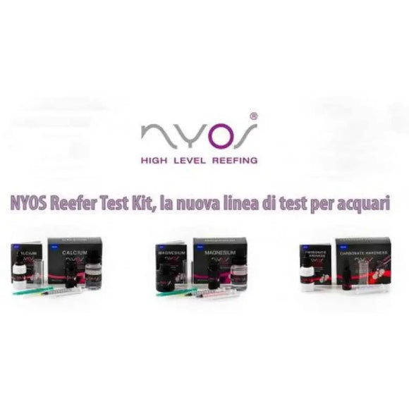 NYOS Kit Triade - Test colorimetrico KH+Calcio+Magnesio per