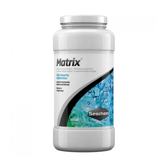 SEACHEM Matrix - Substrato biofiltrante 0,5 Lt - MATERIALI