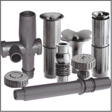 Collezione di componenti metallici per pompe Syncrapond e accessori di alta qualità