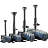 Set di pompe Syncrapond SICCE con teste fontana regolabili per laghetti