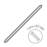 AQPET Simply LED 60 - Acquario 60 Litri Completo con Filtro BIO BOX