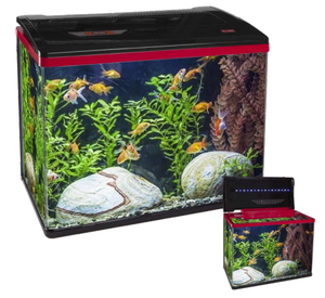 VELMA CUBA 58 NERO 80 LT - Acquario accessoriato