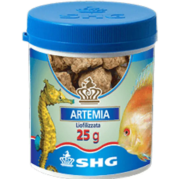 SHG Artemia - Mangime liofilizzata arricchito 25 g -