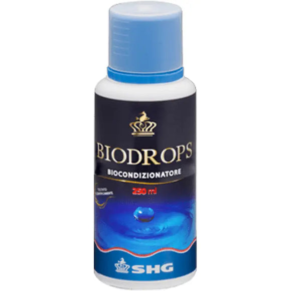 SHG Biodrops 250 - Biocondizionatore elimina cloro e metalli