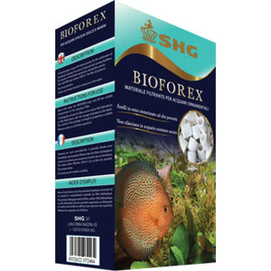 SHG Bioforex - Materiale filtrante per acquari 400 g -