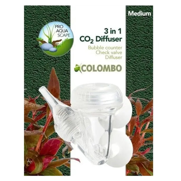 COLOMBO CO2 Diffusor M - Diffusore in acrilico 3 in 1 -