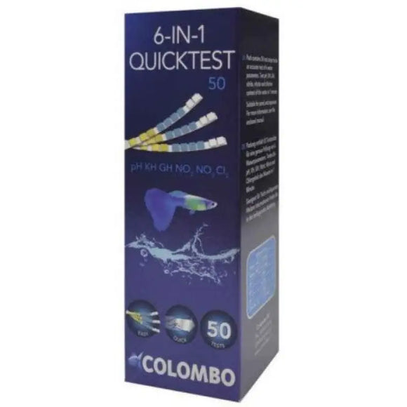 COLOMBO Quick Test strisce 6 in 1 - Strisce monouso per un