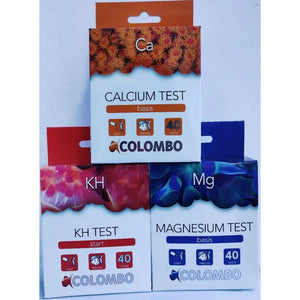 COLOMBO Test Triade - Kit CA+KH+MG per acqua marina - TEST