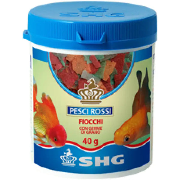 SHG Pesci Rossi Fiocchi - Mangime in scaglie per pesci rossi 15 g