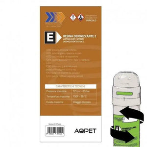 AQ PET Twist E - Ricambio filtro resina deionizzante