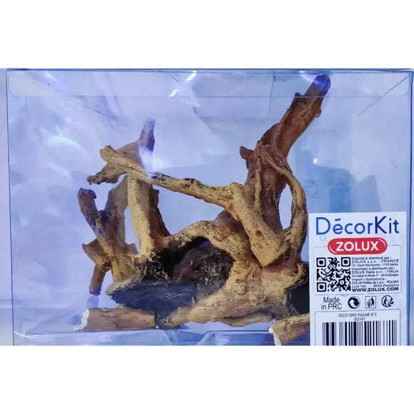 ZOLUX Dekor Kit Medium - Legno in resina - DECORAZIONI PER